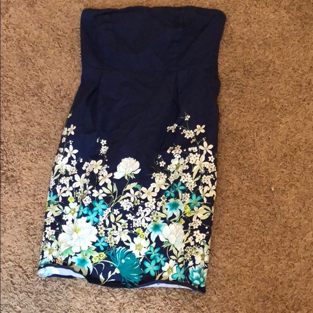 Strapless old navy dress
